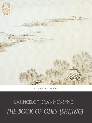 cover image of The Book of Odes (Shijing)